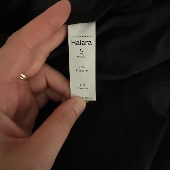 HALARA Black Flare Boot Cut Pants - Picture 6 of 7